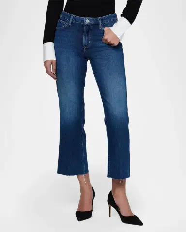 L'Agence Wanda High-Rise Cropped Wide-Leg Jeans | Thumbnail 4