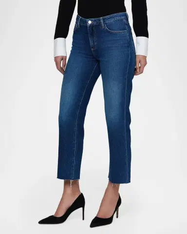 L'Agence Wanda High-Rise Cropped Wide-Leg Jeans | Thumbnail 5