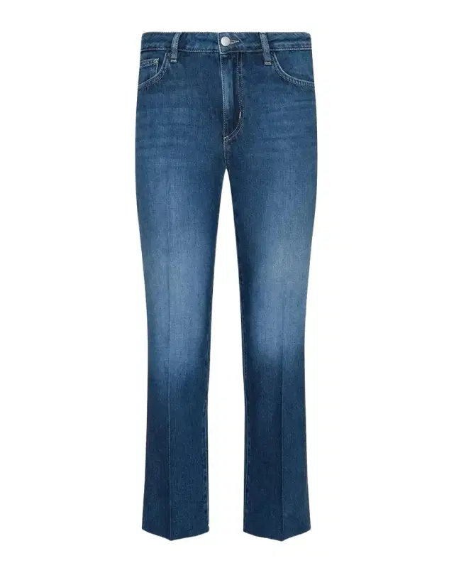 Wanda High-Rise Cropped Wide-Leg Jeans