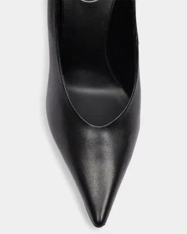 Roger Vivier Choc Decollette 100MM Leather Curved-Heel Pumps | Thumbnail 3 Roger Vivier Choc Decollette 100MM Leather Curved-Heel Pumps | Thumbnail 3