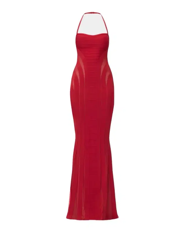 Hervé Léger The Katie Halter Bandage Gown