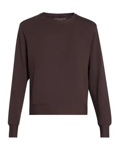 MAJESTIC FILATURES French Terry Crop Crewneck Sweatshirt | Thumbnail 1