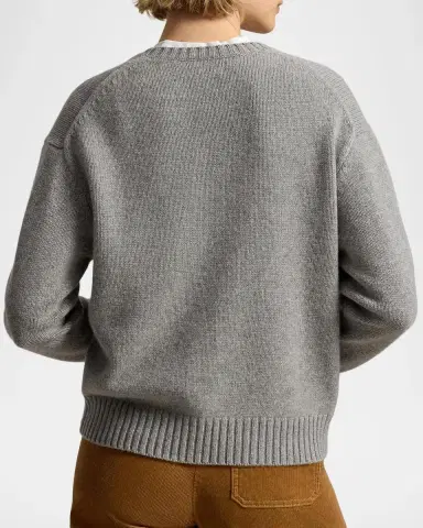 Polo Ralph Lauren Polo Bear Wool-Cashmere Sweater | Thumbnail 3 Polo Ralph Lauren Polo Bear Wool-Cashmere Sweater | Thumbnail 3