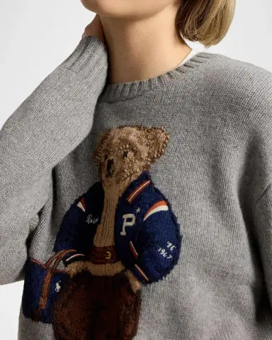 Polo Ralph Lauren Polo Bear Wool-Cashmere Sweater | Thumbnail 5 Polo Ralph Lauren Polo Bear Wool-Cashmere Sweater | Thumbnail 5