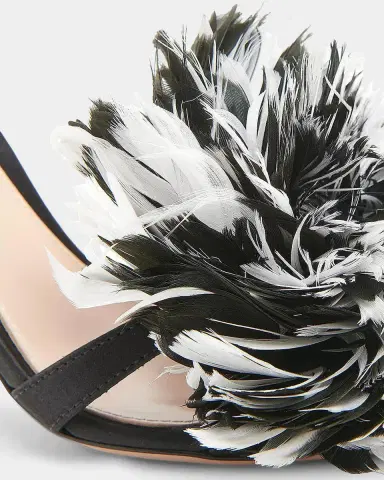 Gianvito Rossi Winter Garden 95MM Crepe Satin Slingback Sandals | Thumbnail 3 Gianvito Rossi Winter Garden 95MM Crepe Satin Slingback Sandals | Thumbnail 3