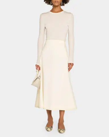 Neiman Marcus Superfine Cashmere Crewneck Sweater | Thumbnail 2 Neiman Marcus Superfine Cashmere Crewneck Sweater | Thumbnail 2