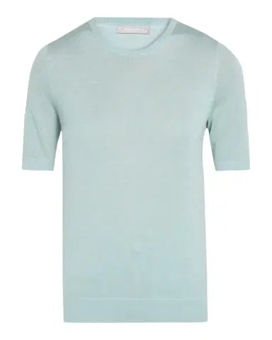 Neiman Marcus Superfine Cashmere Short-Sleeve Sweater | Thumbnail 1