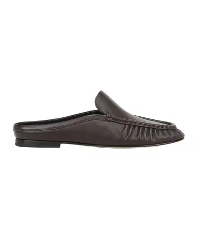 Vince Tevin Leather Loafer Mules | Thumbnail 1