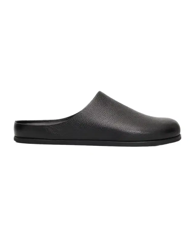 Vince Leo Grained Leather Clogs