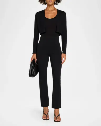 Neiman Marcus Superfine Cashmere Bolero | Thumbnail 2