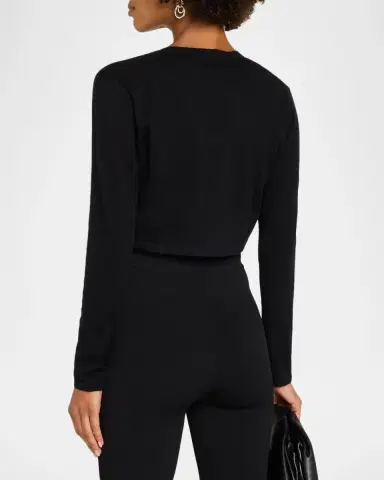 Neiman Marcus Superfine Cashmere Bolero | Thumbnail 3