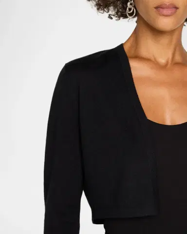 Neiman Marcus Superfine Cashmere Bolero | Thumbnail 5
