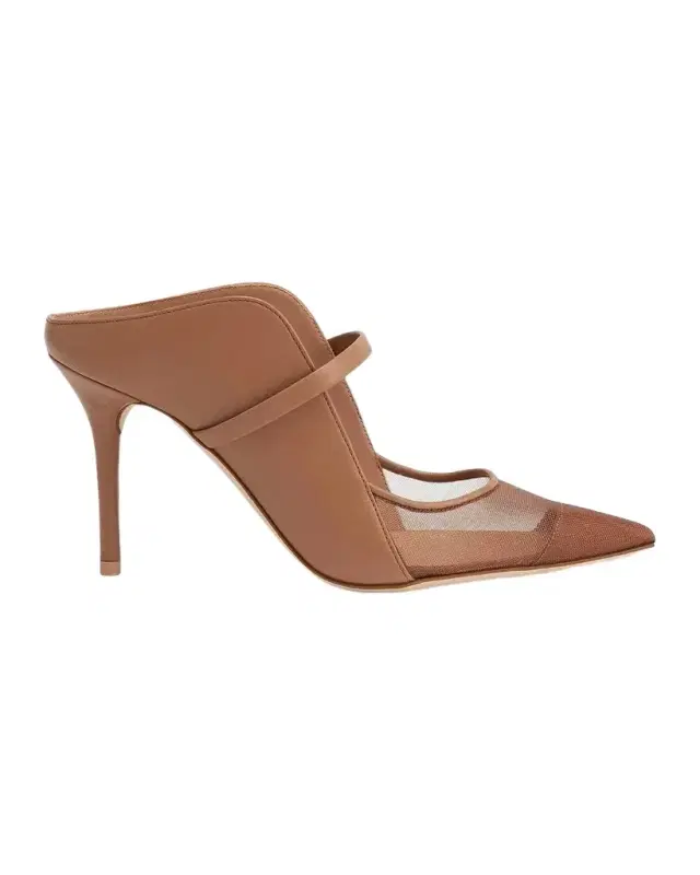 Malone Souliers Maureen Arc 85MM Leather Mules