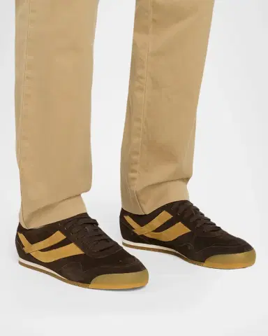 Vince Bayside Jogger Suede Sneakers | Thumbnail 2 Vince Bayside Jogger Suede Sneakers | Thumbnail 2