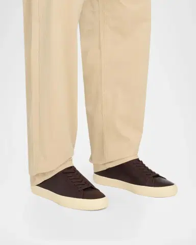 Vince Fulton Leather Low-Top Sneakers | Thumbnail 2