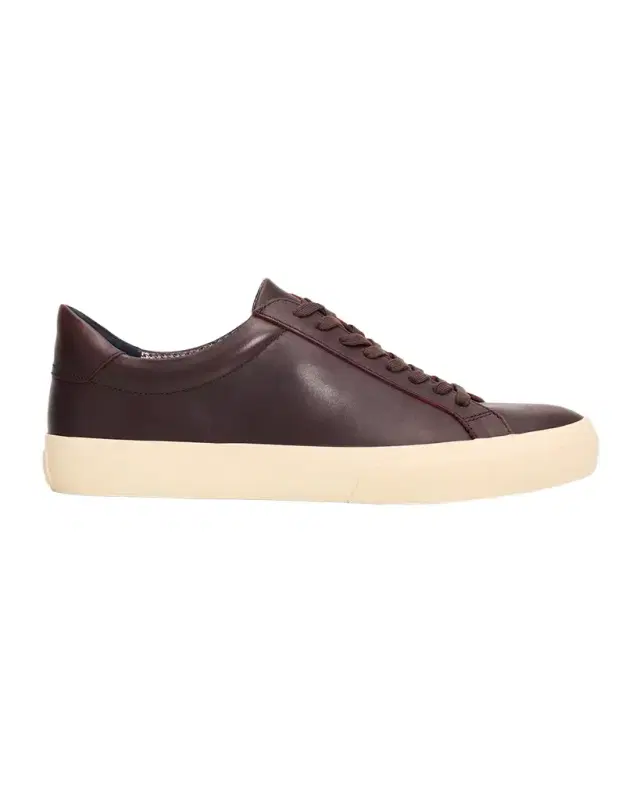 Vince Fulton Leather Low-Top Sneakers
