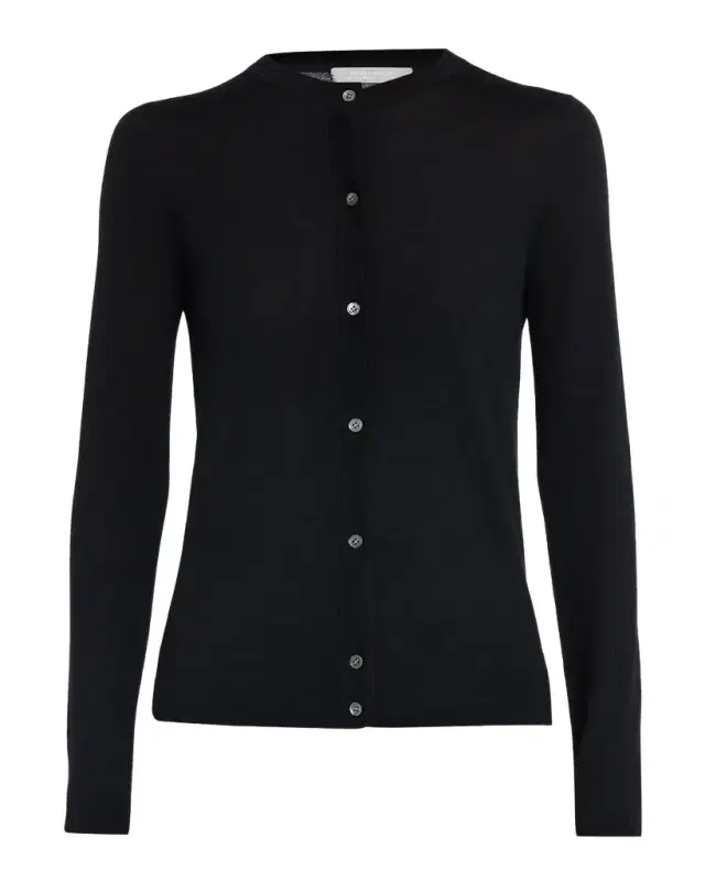 Superfine Cashmere Crewneck Cardigan Superfine Cashmere Crewneck Cardigan