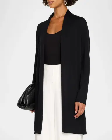 Neiman Marcus Superfine Cashmere Duster Cardigan | Thumbnail 4 Neiman Marcus Superfine Cashmere Duster Cardigan | Thumbnail 4
