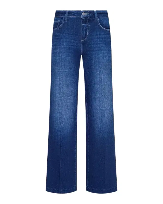 Scottie High-Rise Wide-Leg Jeans