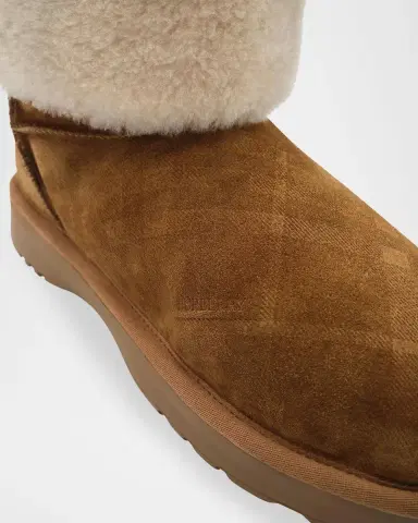 Burberry Flint Shearling-Lined Suede Ankle Boots | Thumbnail 5 Burberry Flint Shearling-Lined Suede Ankle Boots | Thumbnail 5