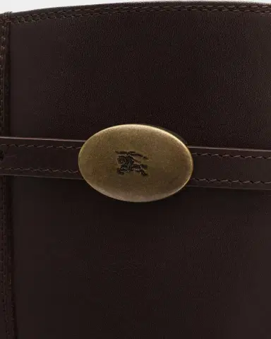Burberry Pillar 100MM Leather Knee-High Boots | Thumbnail 3 Burberry Pillar 100MM Leather Knee-High Boots | Thumbnail 3