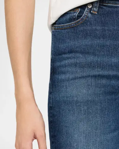 Frame Le Sleek High-Rise Straight Jeans | Thumbnail 5
