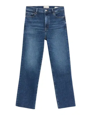 Frame Le Sleek High-Rise Straight Jeans | Thumbnail 1