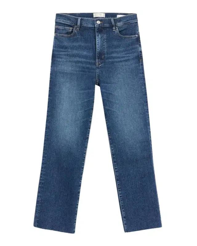 Frame Le Sleek High-Rise Straight Jeans