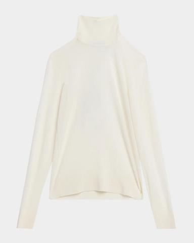Nili Lotan Larkin Merino Wool Turtleneck Sweater | Thumbnail 1 Nili Lotan Larkin Merino Wool Turtleneck Sweater | Thumbnail 1