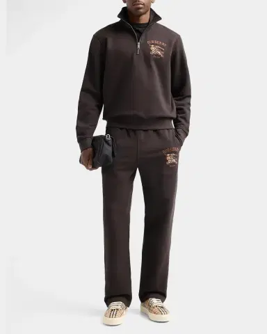 Burberry Jonny EKD-Check Sweatpants | Thumbnail 2 Burberry Jonny EKD-Check Sweatpants | Thumbnail 2