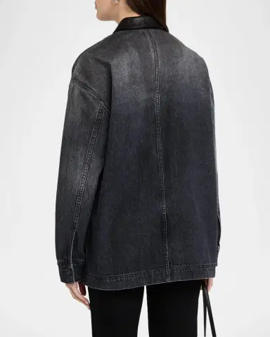 SLVRLAKE Oversized Worker Jacket | Thumbnail 3 SLVRLAKE Oversized Worker Jacket | Thumbnail 3