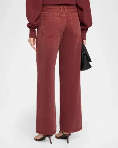 SLVRLAKE Lexi Low-Rise Straight-Leg Jeans | Thumbnail 3 SLVRLAKE Lexi Low-Rise Straight-Leg Jeans | Thumbnail 3