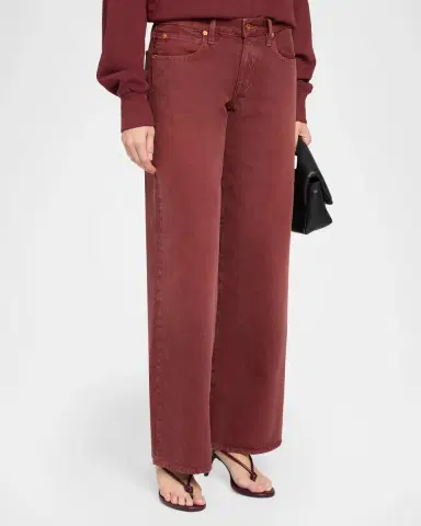 SLVRLAKE Lexi Low-Rise Straight-Leg Jeans | Thumbnail 4 SLVRLAKE Lexi Low-Rise Straight-Leg Jeans | Thumbnail 4