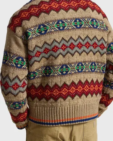 Polo Ralph Lauren Men's Fair Isle Wool-Blend Polo-Collar Sweater | Thumbnail 3