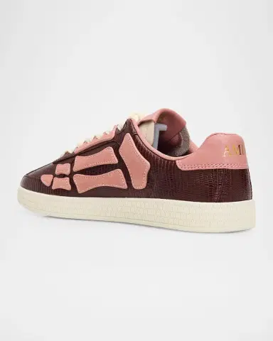 AMIRI Lizard-Embossed Leather Pacific Bones Sneakers | Thumbnail 4 AMIRI Lizard-Embossed Leather Pacific Bones Sneakers | Thumbnail 4
