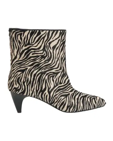 Isabel Marant Jiry 55MM Zebra-Print Leather Boots | Thumbnail 1 Isabel Marant Jiry 55MM Zebra-Print Leather Boots | Thumbnail 1