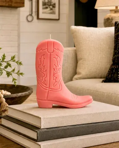 Davie Ocho Candle Co. Cowboy Boot Candle | Thumbnail 4