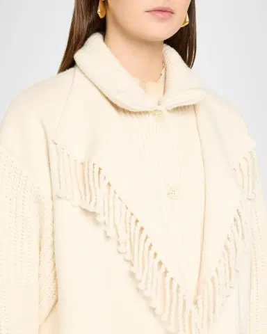 Frame The Fringe Wool Coat | Thumbnail 5