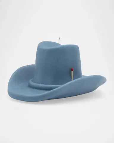 Davie Ocho Candle Co. Cowboy Hat Wax Candle | Thumbnail 2