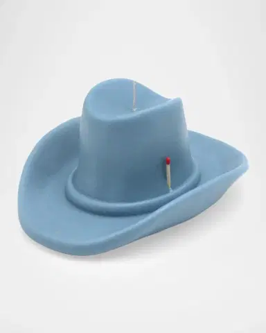 Davie Ocho Candle Co. Cowboy Hat Wax Candle | Thumbnail 3