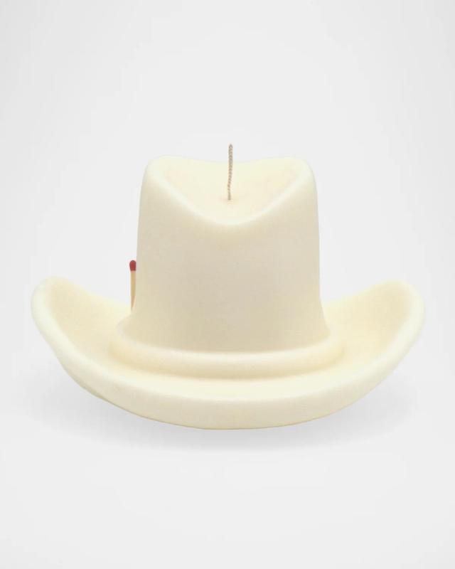 Davie Ocho Candle Co. Belle Star Cowboy Hat Candle