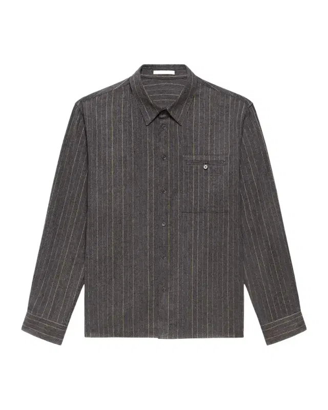 Helmut Lang Men's Pinstriped Relaxed-Fit Shirt