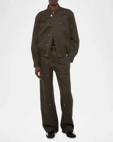 Helmut Lang Men's J-Moto Trucker Jacket | Thumbnail 2 Helmut Lang Men's J-Moto Trucker Jacket | Thumbnail 2