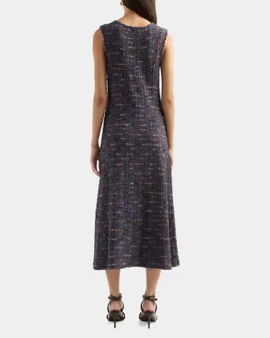 Misook Tweed A-Line Midi Dress | Thumbnail 3