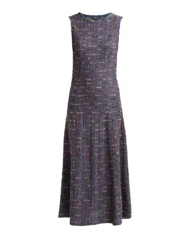 Misook Tweed A-Line Midi Dress | Thumbnail 1