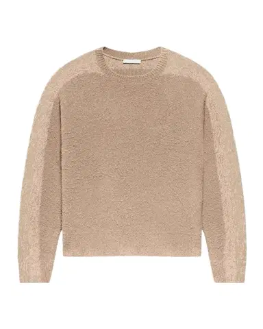 Helmut Lang Men's Two-Tone Brushed Wool Sweater | Thumbnail 1 Helmut Lang Men's Two-Tone Brushed Wool Sweater | Thumbnail 1