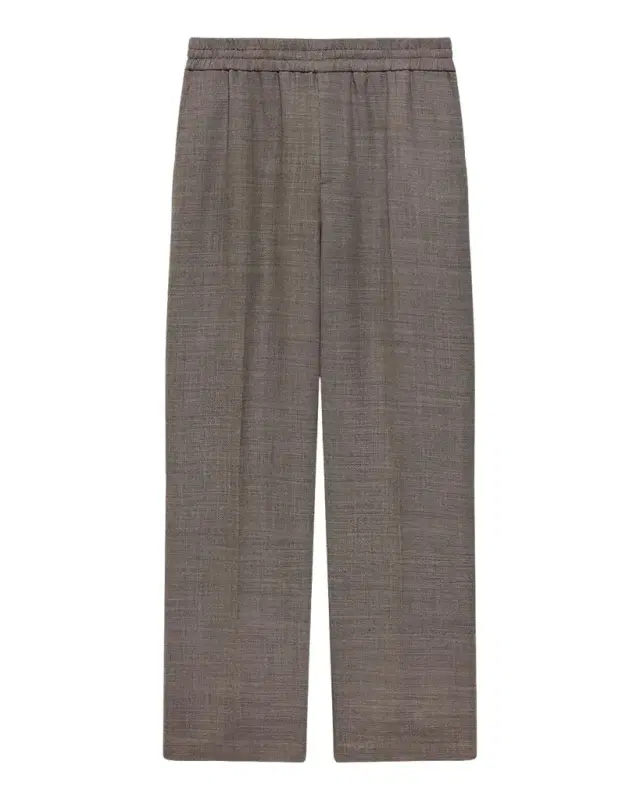 Helmut Lang Men's Crease-Front Wool-Blend Trousers