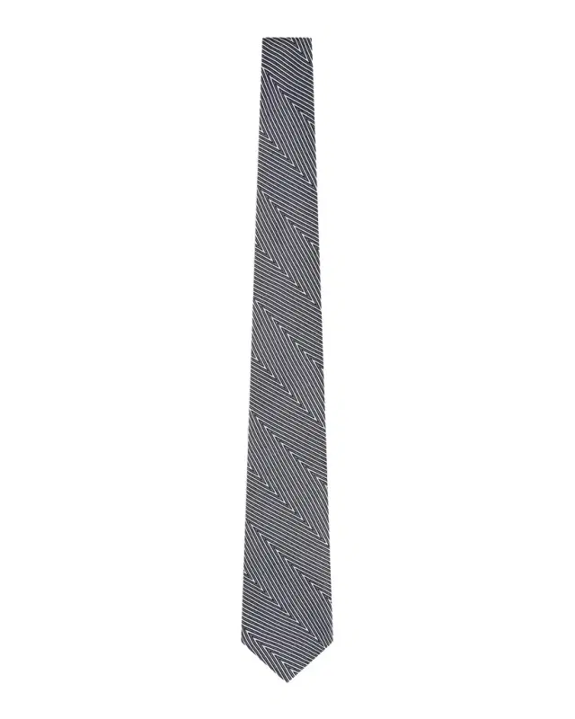 Giorgio Armani Men's Geometric Silk Tie