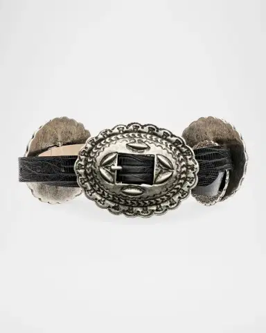 L'Agence x Streets Ahead Rocha Leather Belt | Thumbnail 2