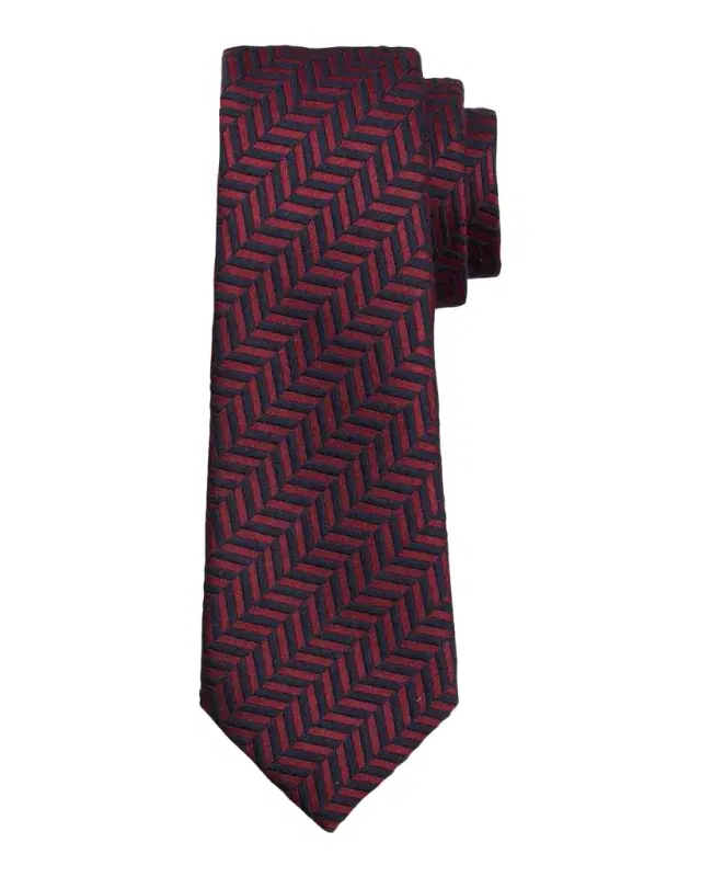 Giorgio Armani Men's Geometric Herringbone Tie